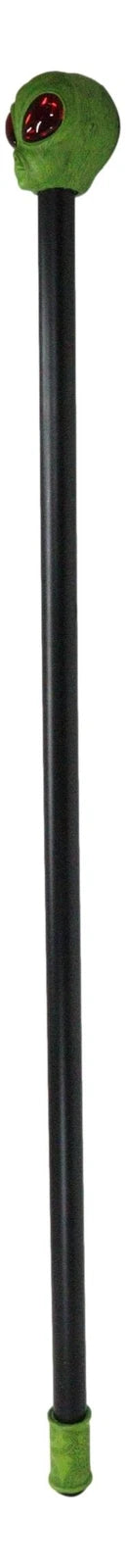 Green Roswell UFO Alien Extra Terrestrial Decorative Cosplay Prop Swagger Cane-6