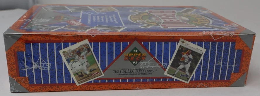 1992 Upper Deck Baseball Low Series Box (35/15)-3