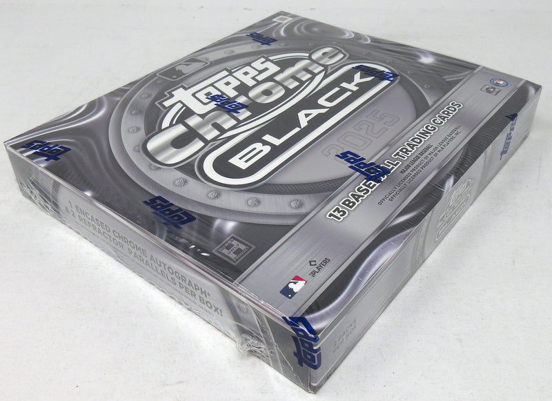 2025 Topps Chrome Black Baseball Box (Hobby) (2/6 and 1/1)-2