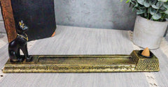 Quemador de incienso en forma de cono y varilla de gato, diosa egipcia de la protección, Bastet-3