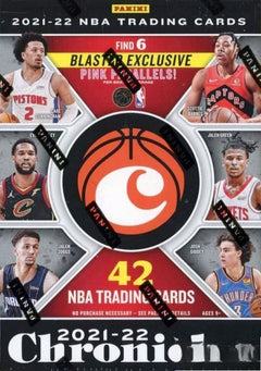 2021/22 Panini Chronicles Basketball EXCLUSIVE Sealed Blaster Box-PINK PARALLELS-2