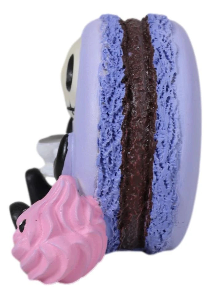 Furrybones Ronny The Lavender Purple Macaron With Coffee Cup Furry Bone Figurine-4