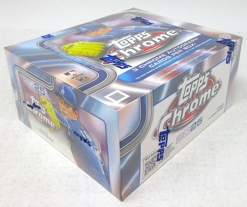 2025 Topps Chrome Baseball Jumbo Box (Hobby) (12/11)-2