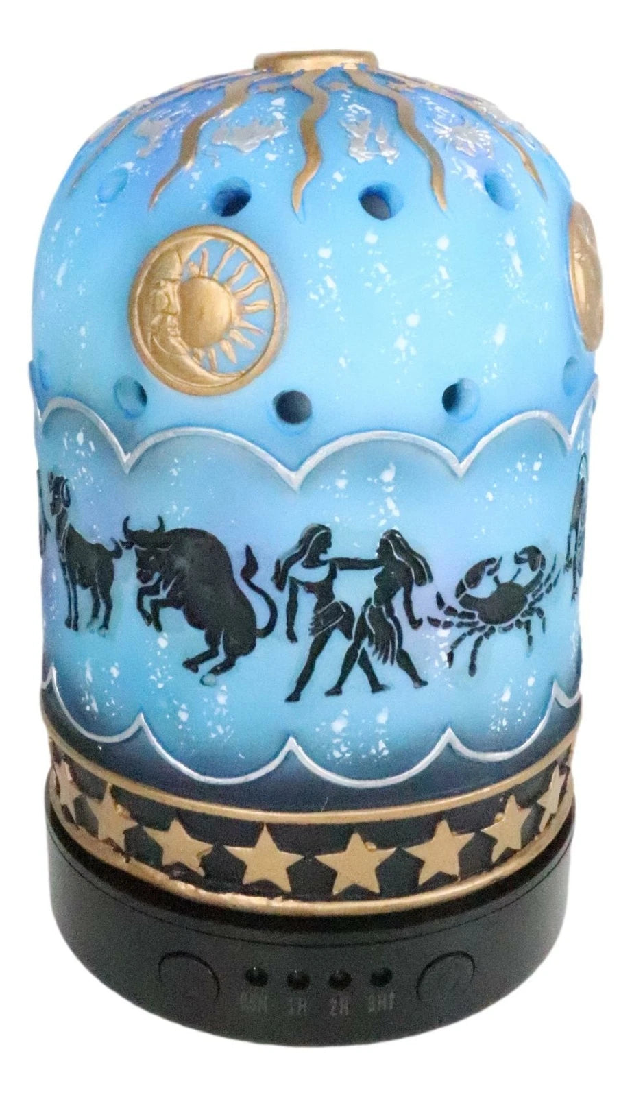 Greek Zodiac Signs Sun Moon Horoscopes Aroma Oil Diffuser LED Night Lights-3