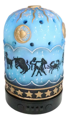 Greek Zodiac Signs Sun Moon Horoscopes Aroma Oil Diffuser LED Night Lights-3
