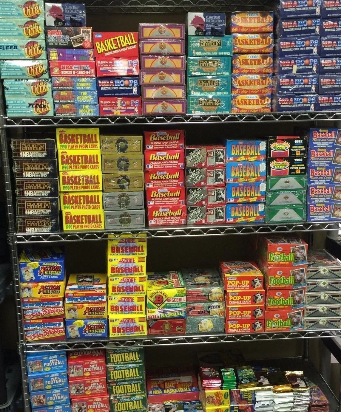 300 Basketball Cards in Factory Sealed Packs of NBA Cards