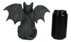 Gothic Guardian Winged Feline Cat Vampire Gargoyle Desktop Paperweight Figurine-6