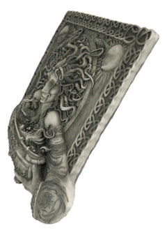 Celtic Goddess of Rebirth Cerridwen With Magical Potions Cauldron Wall Decor-3