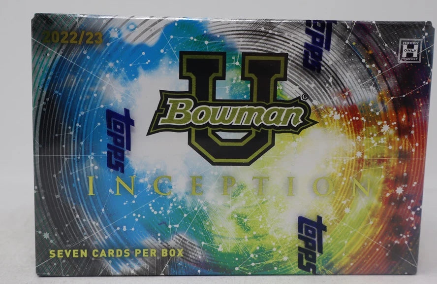 2022/23 Bowman University Inception Basketball Box (Hobby) (7 cards)-1