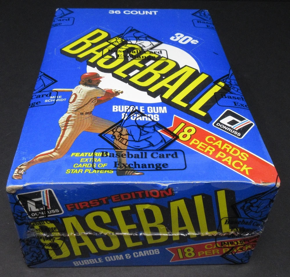 1981 Donruss Baseball Unopened Wax Box (BBCE)-2