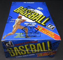 1981 Donruss Baseball Unopened Wax Box (BBCE)-2