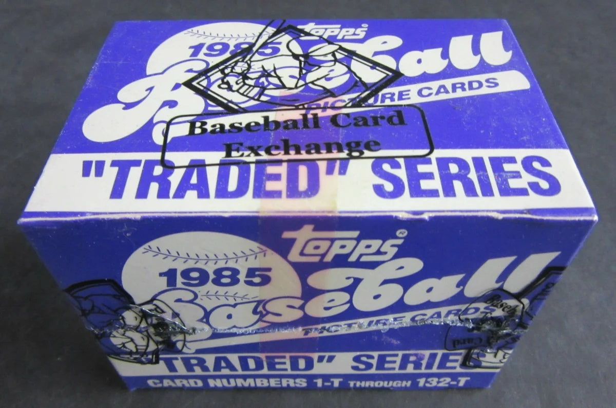 1985 Topps Baseball Traded Factory Set (Tape Intact) (BBCE)-1