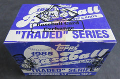 1985 Topps Baseball Traded Factory Set (Tape Intact) (BBCE)-1