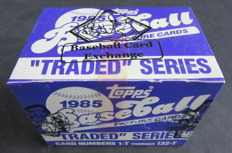 1985 Topps Baseball Traded Factory Set (Tape Intact) (BBCE)-1