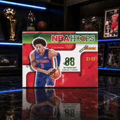 Winter Basketball Cards 2021-22 Panini NBA Hoops Factory Sealed Blaster Box, 88 Cards, 11 Packs, Auto Or Memorabilia Card Possible-1