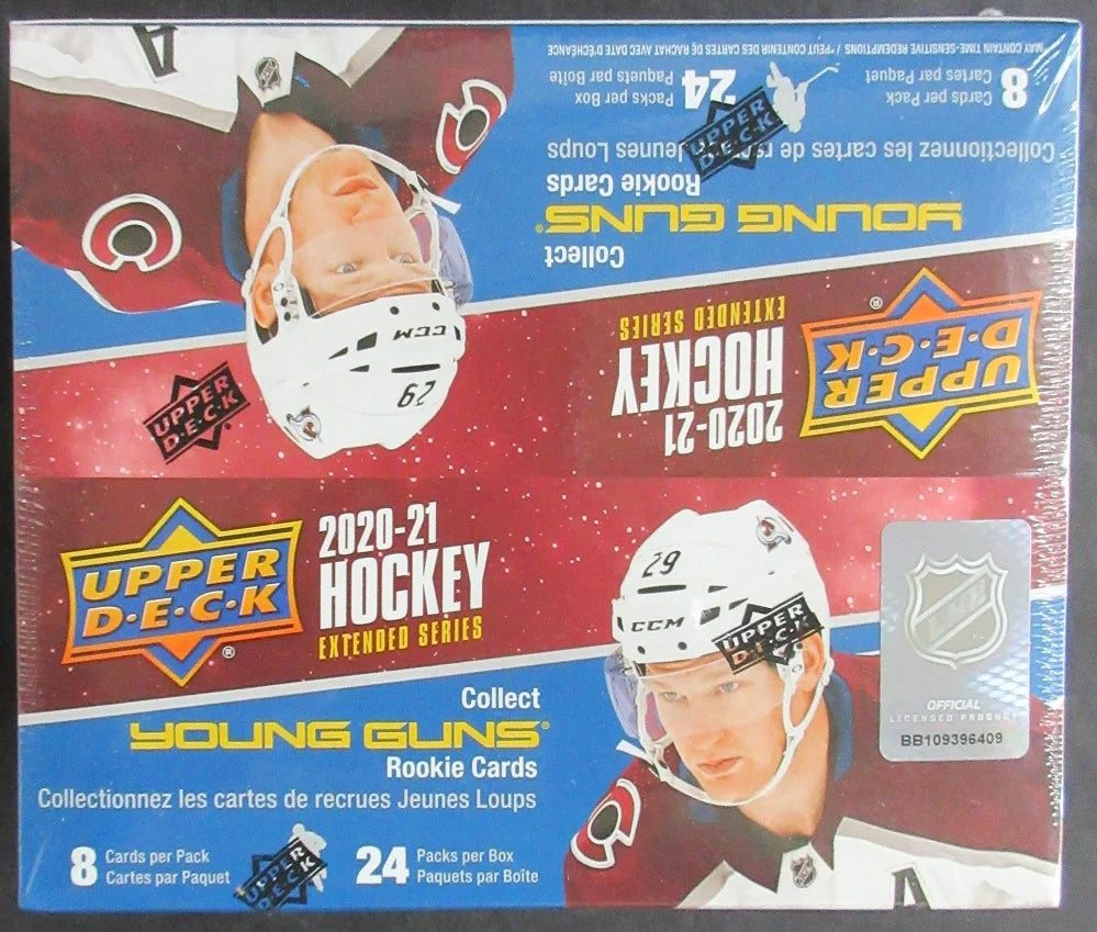 2020/21 Upper Deck Hockey Extended Series Box (Retail) (24/8)-1