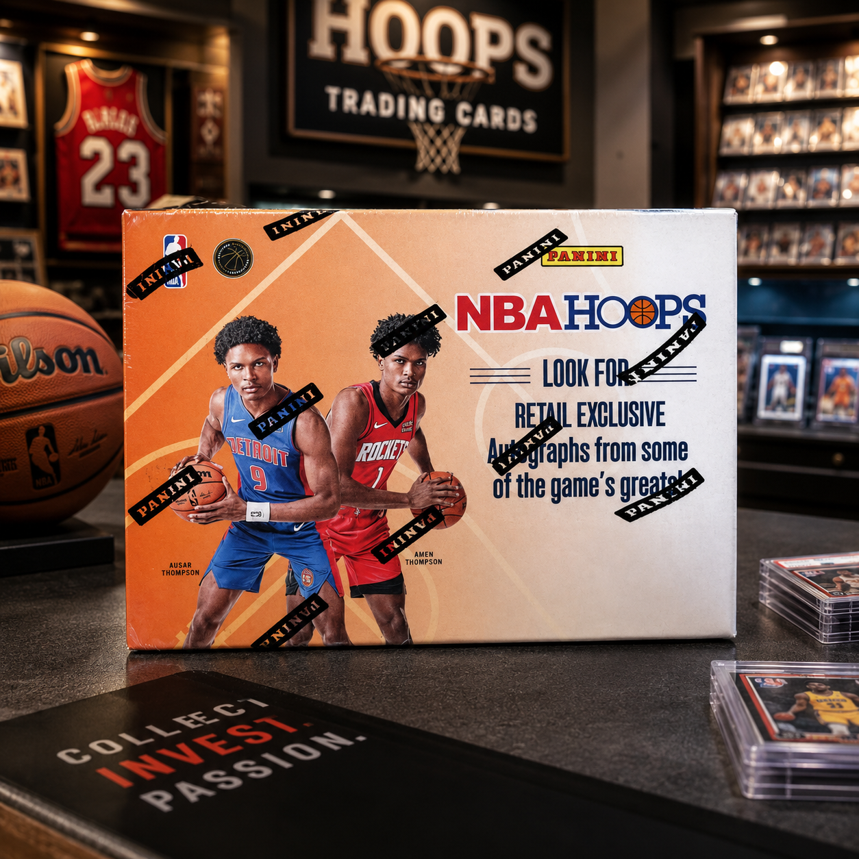 2023/24 Panini Hoops Basketball EXCLUSIVE Factory Sealed Blaster Box-WEMBY RC YR-1