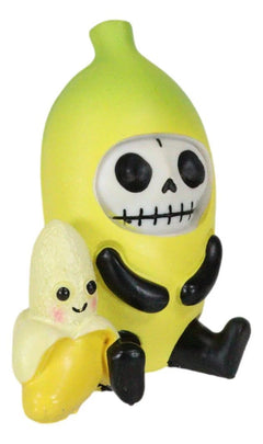 Furry Bones Na Na Banana Lover Surprise Skeleton Collectible Furrybones Figurine-2