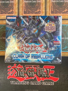 Yugioh Clash Of Rebellions 1st Edition Booster Box Factory Sealed Brand New-1