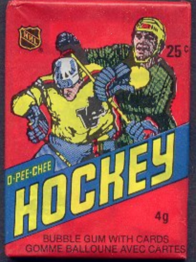 1981/82 OPC O-Pee-Chee Hockey Unopened Wax Pack