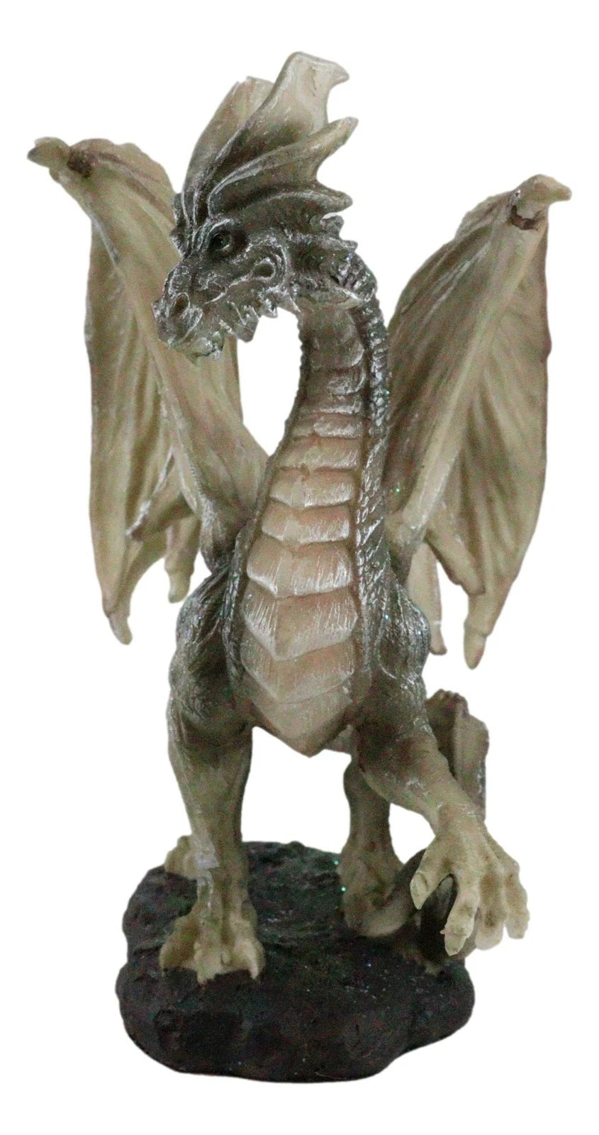 Collectibles Fantasy Battle of Thrones Wise Aged Wraith Hydra Dragon 8" Tall-5