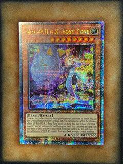 Yugioh Noh-P.U.N.K. Foxy Tune BLMR-EN063 Quarter Century Rare 1st Ed NM-1