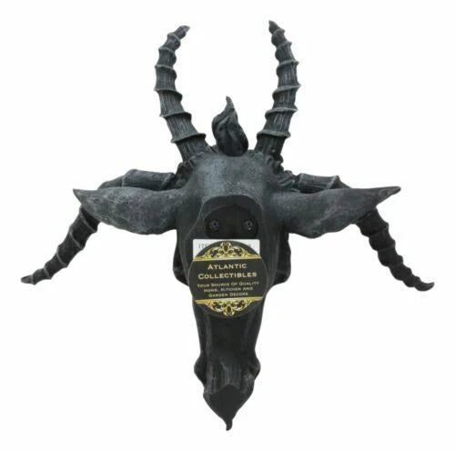 Eliphaz Levi Sabbatic Goat Baphomet Wall Plaque 8.5" Wide Collectible-5