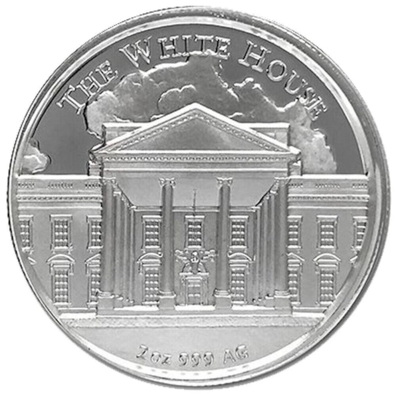 Moneda redonda de plata fina Ag 999 PROOF de 1 oz de Donald Trump, 47.º presidente de EE. UU.