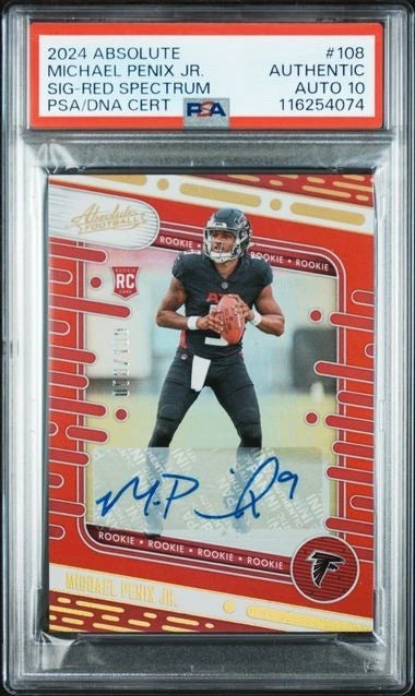 2024 PANINI ABSOLUTE #108 MICHAEL PENIX JR.2024 PANINI DONRUSS #308 MICHAEL PENIX JR.Paige Bueckers 2025 Panini Instant