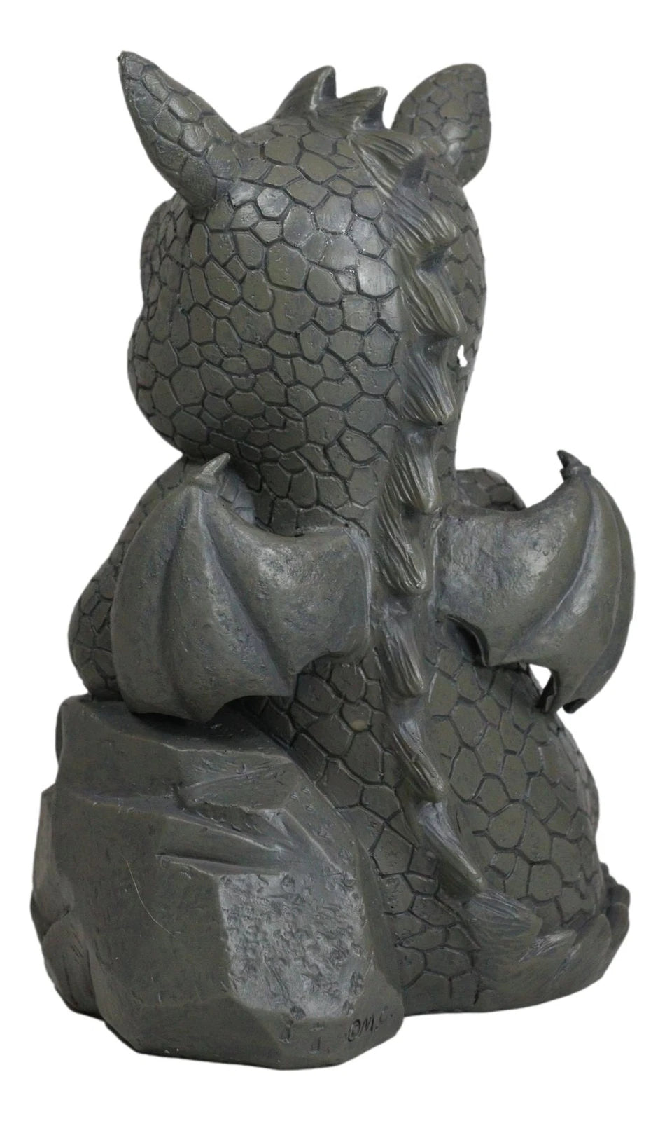 Whimsical Bad Habit Garden Dragon Picking Nose Statue Fantasy Dragons Decor-5