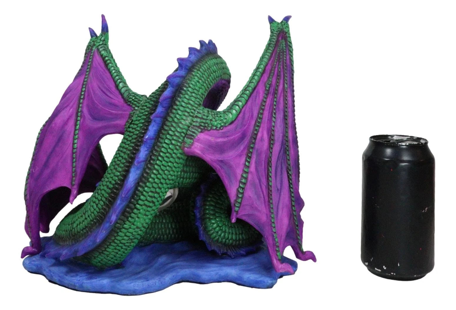 Myths And Legends Nephtali Water Elemental Iridescent Aqueon Dragon Figurine-3