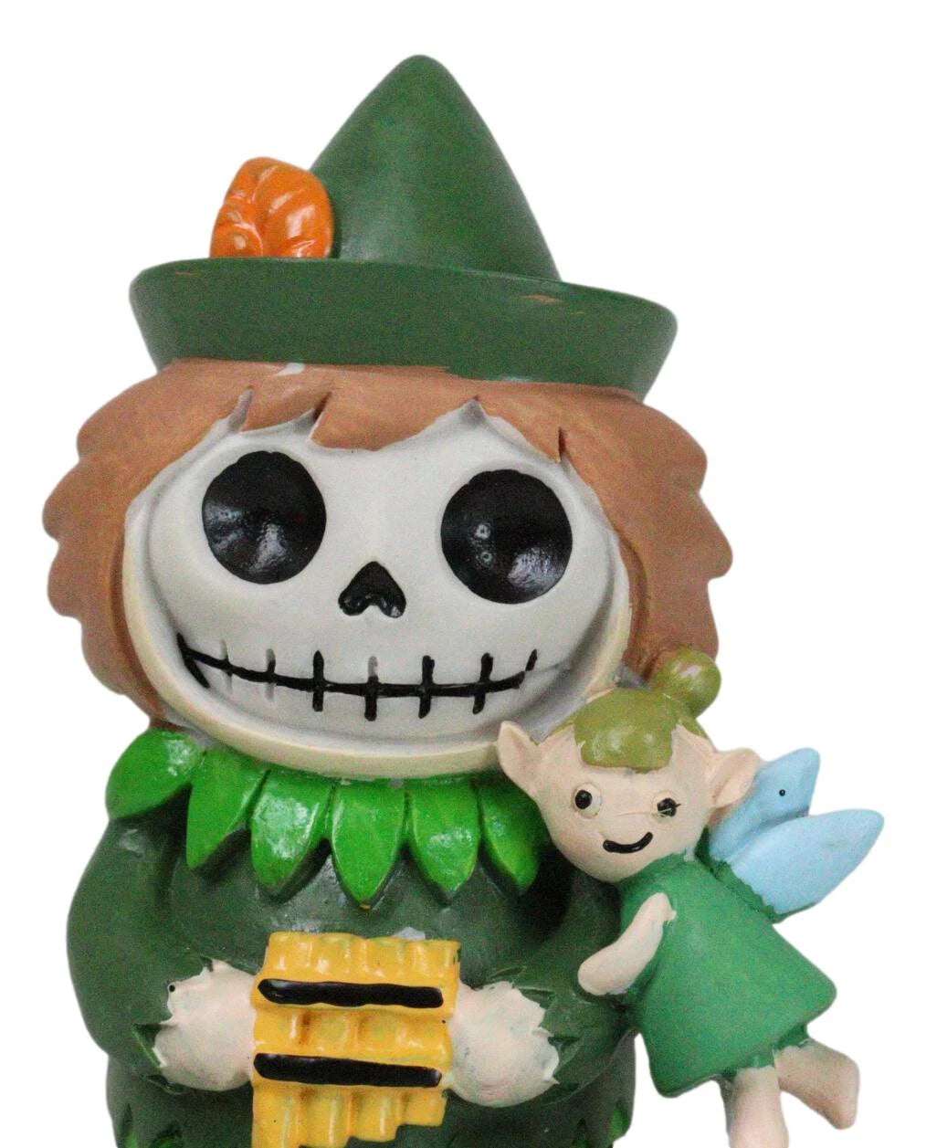 Furry Bones Whimsical Peter Pan With Tinker Bell Skeleton Figurine Furrybones-4
