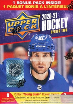 2020/21 Upper Deck Series 2 Hockey HUGE Factory Sealed Blaster Box-YOUNG GUN RC-1