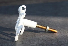 Pack Of 6 Cast Iron Vintage White Sea Octopus Drawer Cabinet Door Pull Knobs-7
