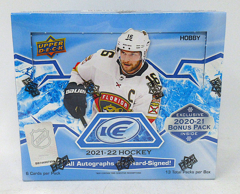 2021/22 Upper Deck Ice Hockey Box (Hobby) (13/6)-1