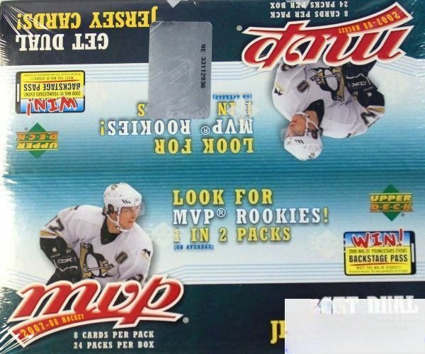 2007/08 Upper Deck MVP Hockey MASSIVE 24 Pack Factory Sealed Retail Box-192 Card