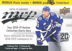 2018/19 Upper Deck MVP Hockey EXCLUSIVE HUGE 21 Pack Factory Sealed Blaster Box-1