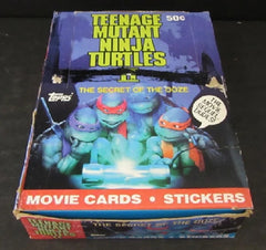 1991 Topps Teenage Mutant Ninja Turtles II Movie Cards Box-1