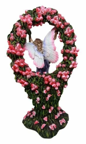 Guardian Angel Figurine, Heavenly Protector Statue 16"H for Home Decor, Living Room, Bedroom, Spiritual Display, Prayer Altar, Office, Religious or Collectible Gift-4