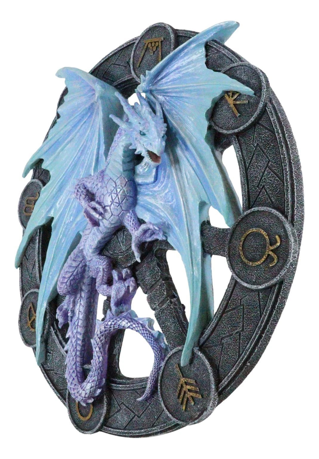 Yule Drake Winter Solstice Wheel of The Year Sabbats Of The Dragon Wall Decor-5