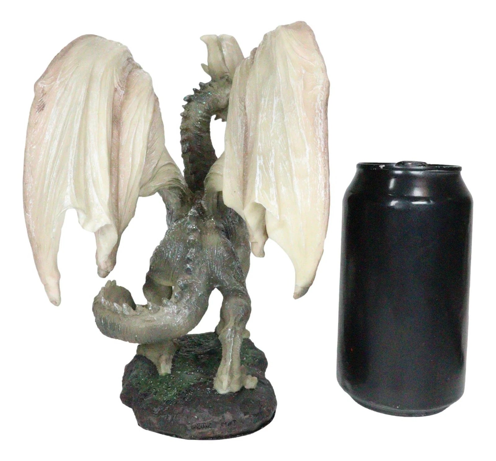 Collectibles Fantasy Battle of Thrones Wise Aged Wraith Hydra Dragon 8" Tall-4