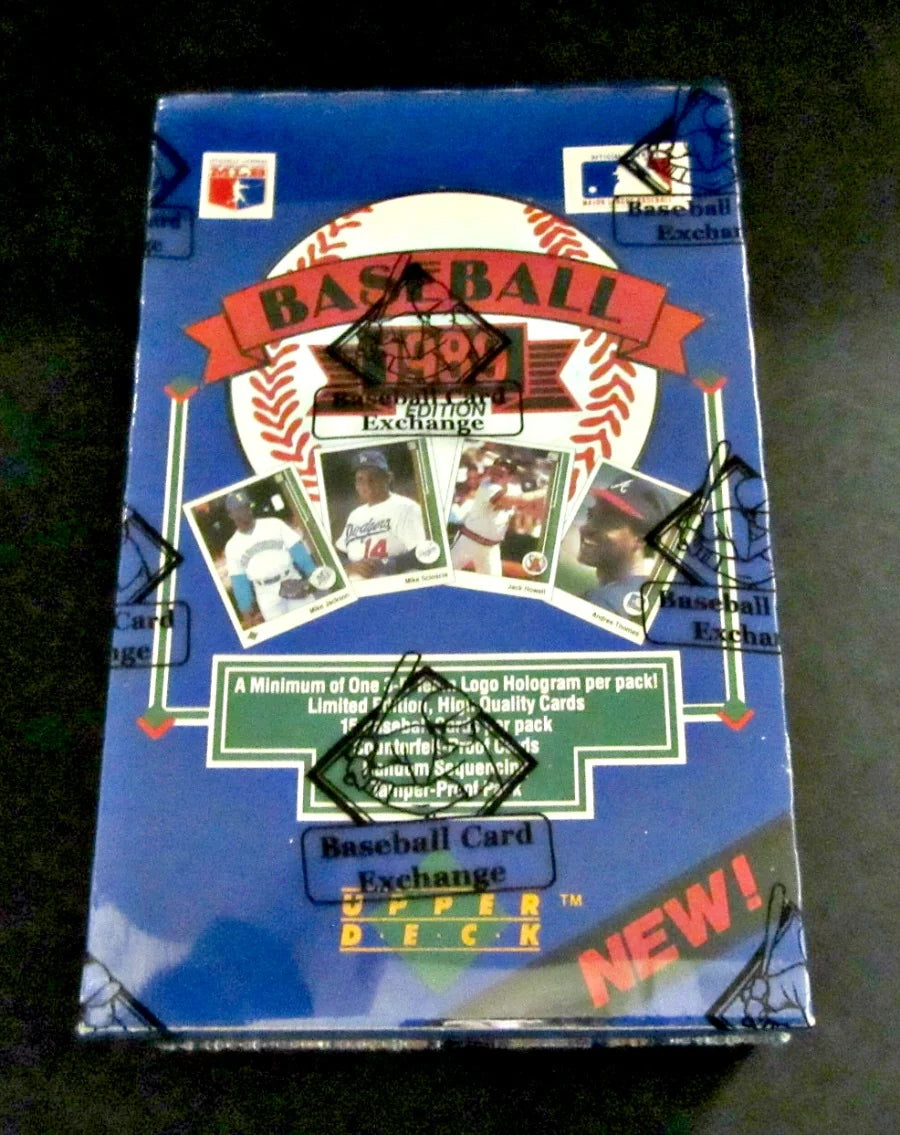 1989 Upper Deck Baseball Low Series Box (BBCE)