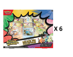 Pokemon Ascended Heroes First Partner Deluxe Pin Case (6 Boxes) SEALED! 3/20-1