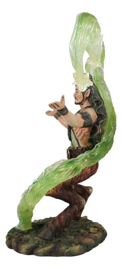 Earth Elemental Bender Wizard Sorcerer Satyr Pan Faunus Summoning Magic Statue-5