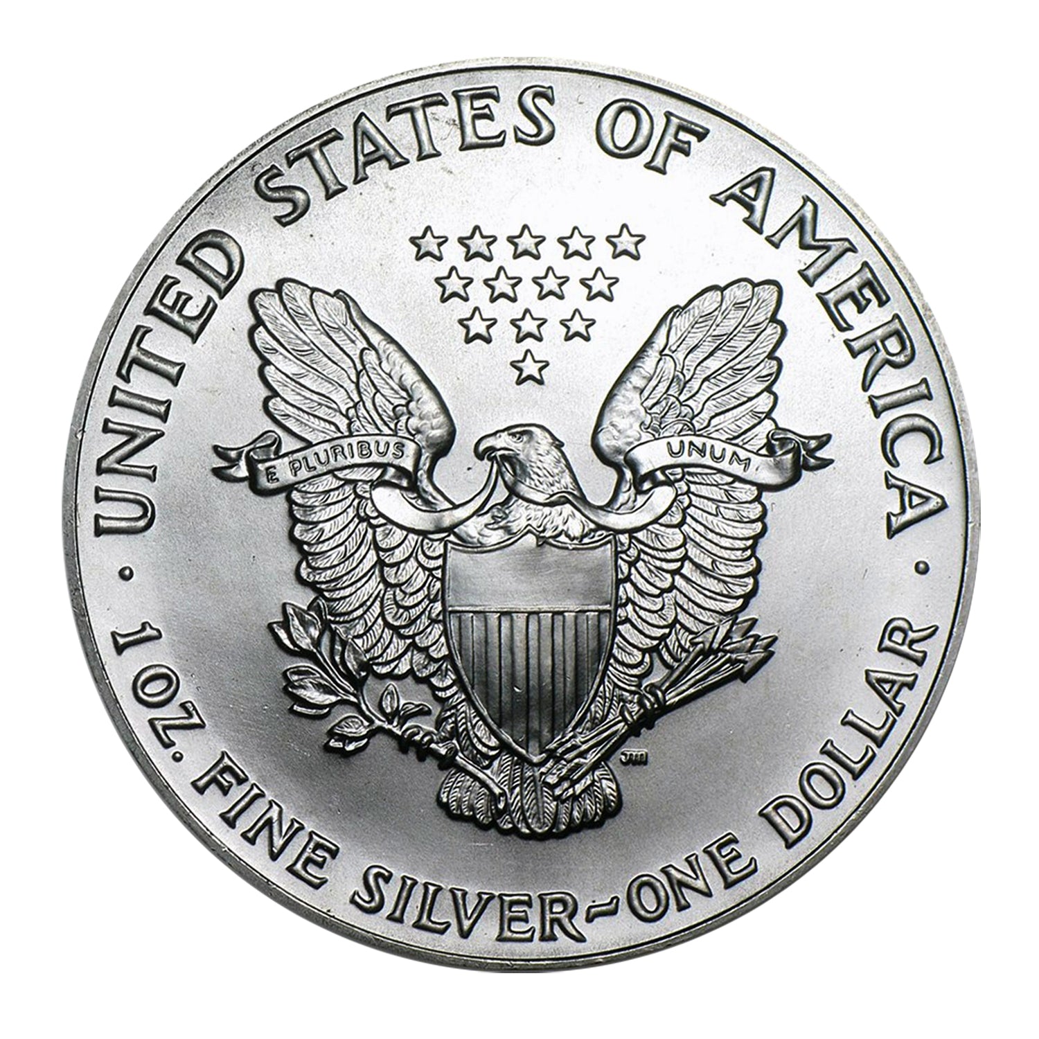 American Silver Eagle MS69 PCGS de 1 dólar de 1990-3