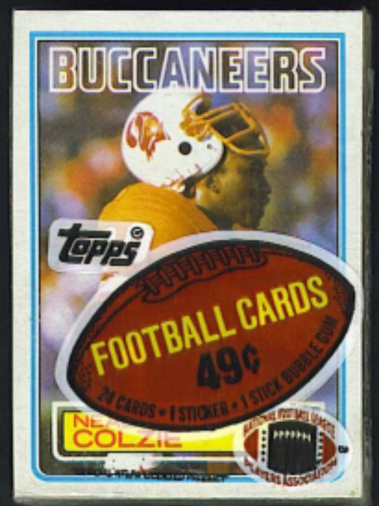 1983 Topps Football Unopened Cello Pack-1