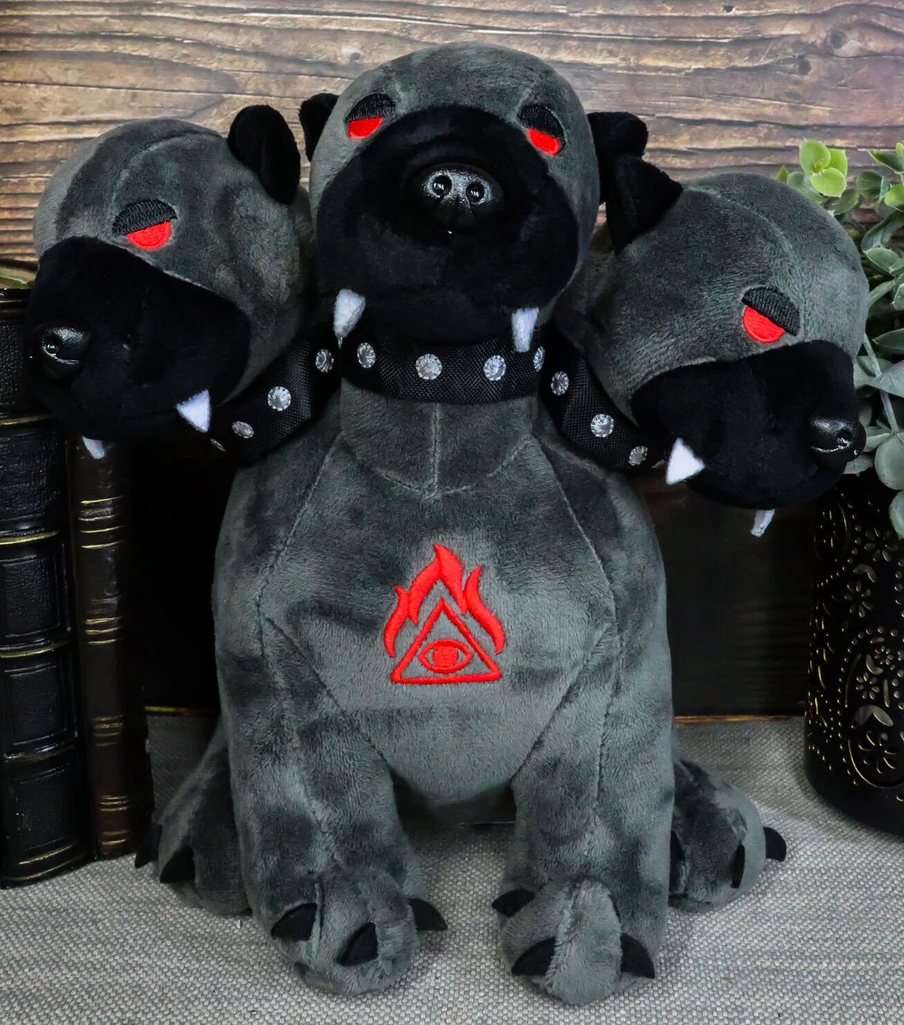 Greek Mythology Hades Underworld Cerberus Hydra Dogs Luxe Soft Plush Toy-1