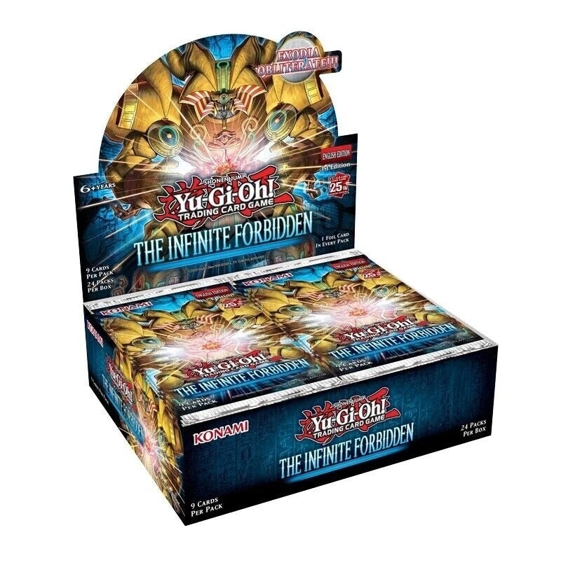 Yugioh The Infinite Forbidden Booster Box 1st Edition Factory Sealed-1