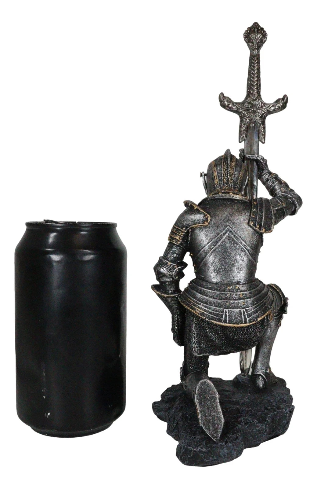 The Accolade Kneeling Medieval Knight Excalibur Sword Letter Opener Figurine-9