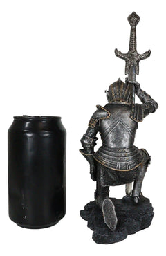The Accolade Kneeling Medieval Knight Excalibur Sword Letter Opener Figurine-9